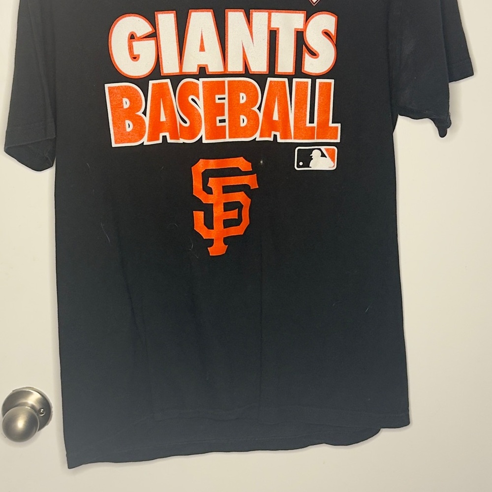 Giants Baseball Black T-Shirt